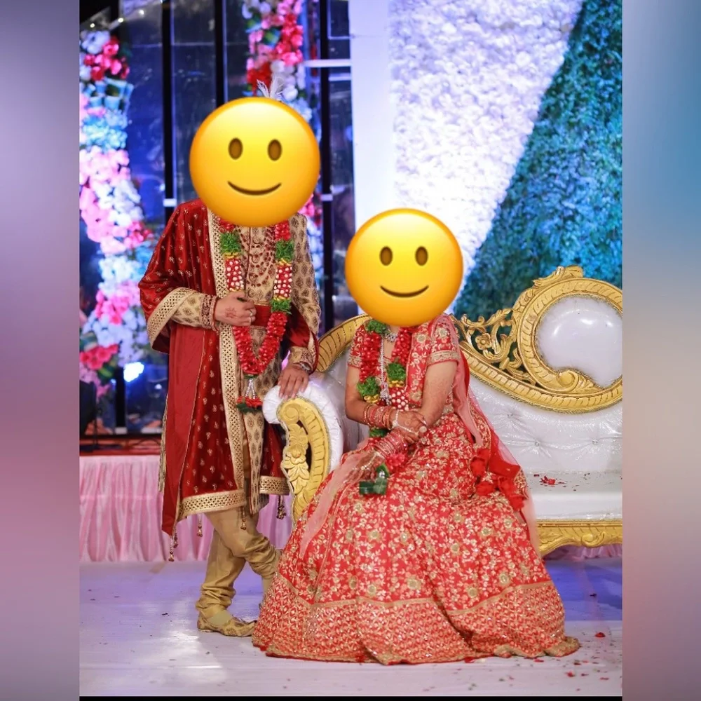 Bridal Lehenga with fully hand work on it - Picture 2 of 3